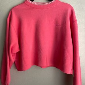 Vintage 90s SPIRIT cropped-sweatshirt